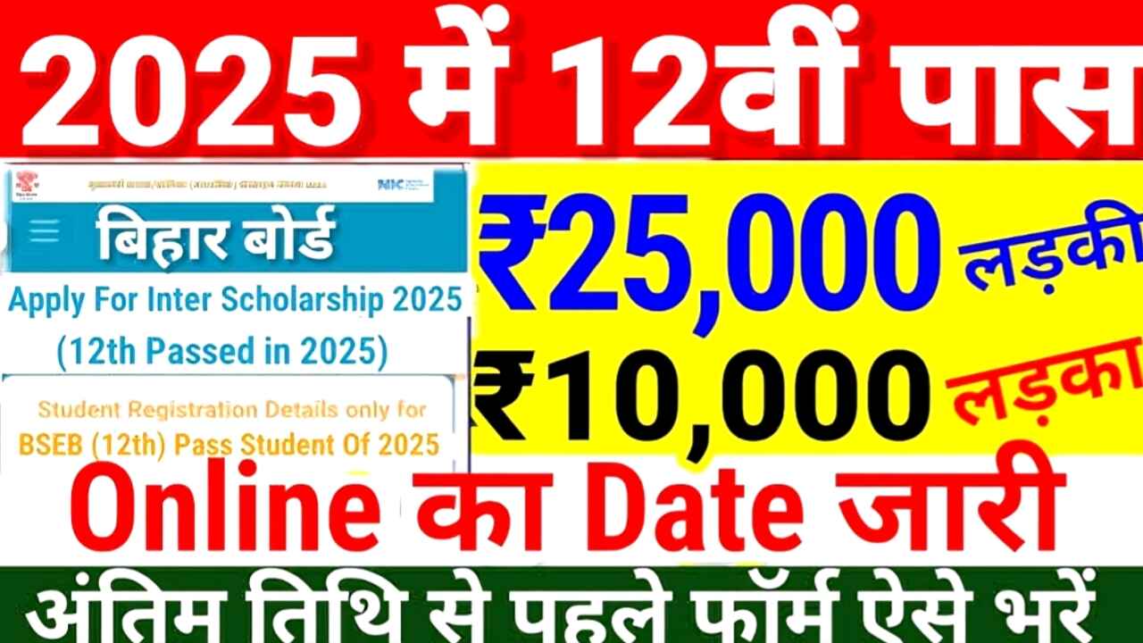 E-Kalyan 12th Pass Scholarship 2025: ई-कल्याण इंटर पास छात्रवृत्ति की राशि का वितरण हुआ शुरू